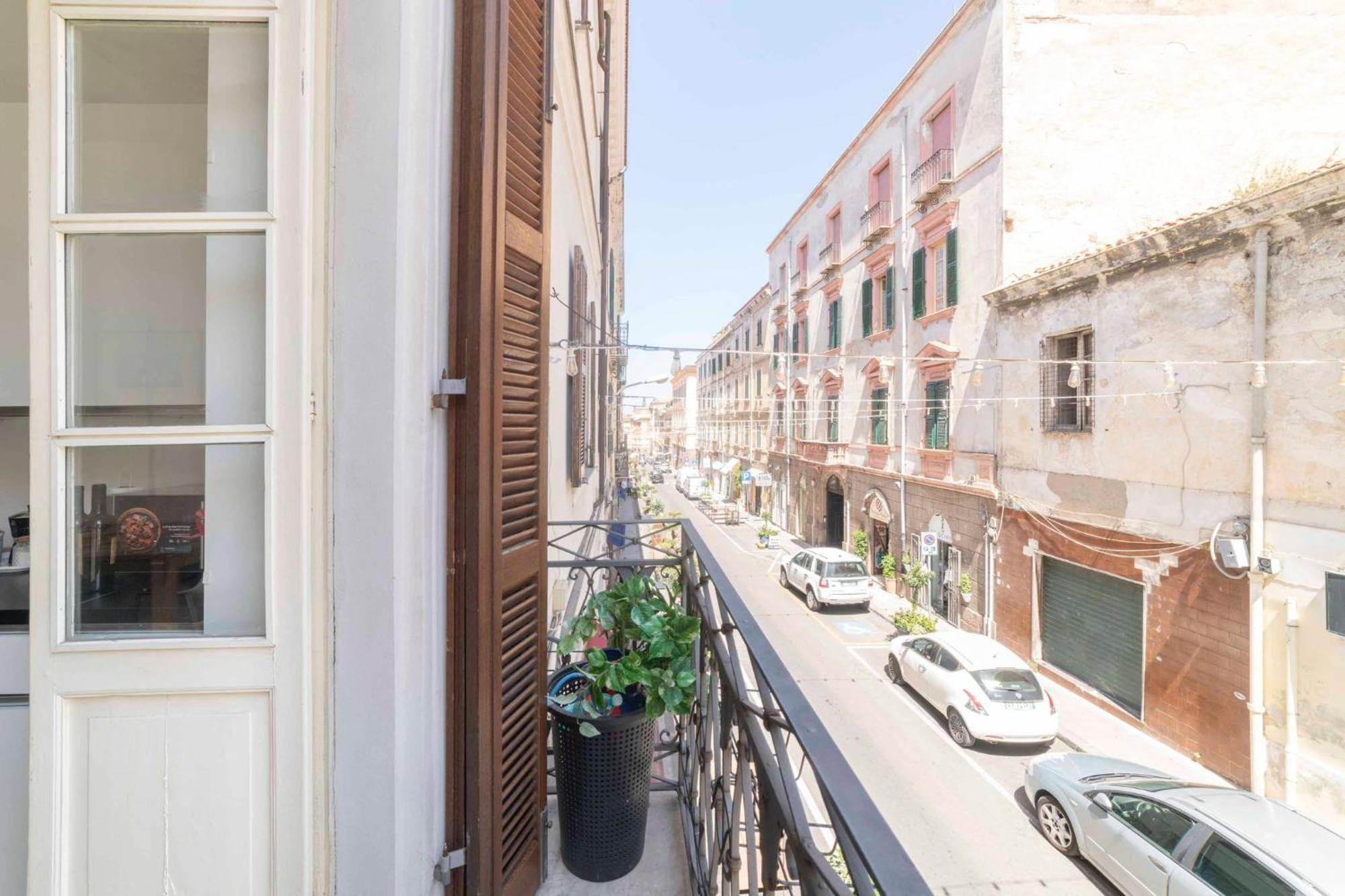 Vintage Cavour Apartment Sassari Zewnętrze zdjęcie